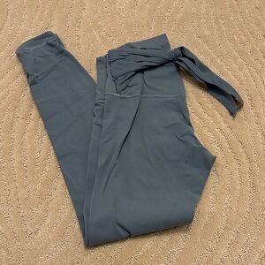 lululemon athletica Slate Blue Tie Leggings